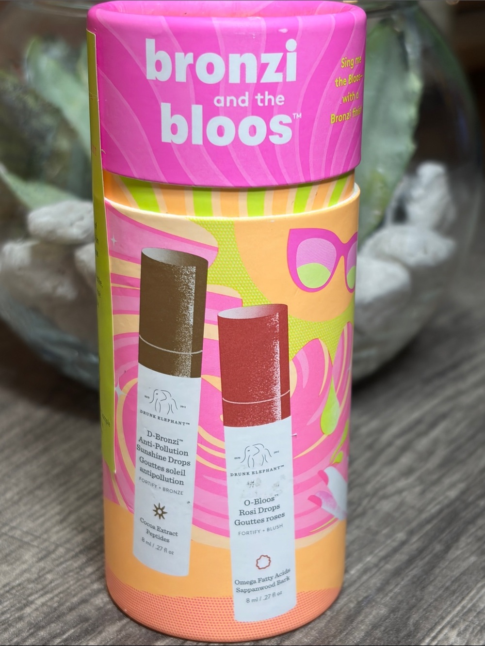Drunk Elephant D-Bronzi Sunshine Bronze Drops & the O-Bloos Rosi Drops Duo